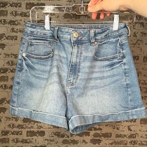 American Eagle | women mom jean denim shorts